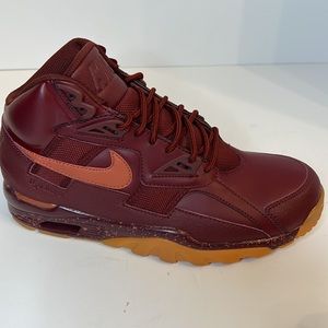 NIKE AIR AA1120-600 TRAINER SC BURGUNDY RED WINTER MEN SNEAKERS SZ 7.5
